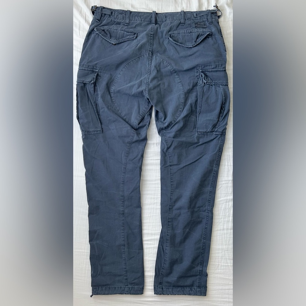 Polo by Ralph Lauren Men's Navy Blue Cargo Pants - Picture 2 of 8
